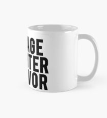 Teenager-Tochter-Überlebender Tasse