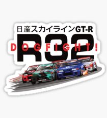 Nissan Skyline R32 DOGFIGHT Sticker