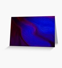 ultraviolet Greeting Card