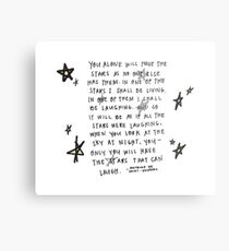 Living in the Stars Metal Print
