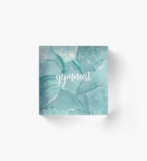 Gymnast - Diamond Acrylic Block