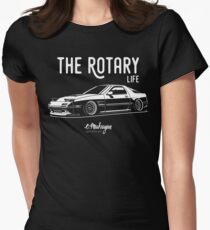RX7 FC3S. Rotary Life Women's Fitted T-Shirt