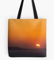 Sunset on the Med Tote Bag