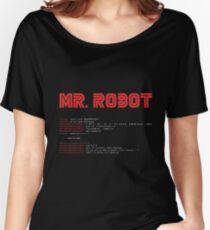 Camiseta ancha MR ROBOT fsociety00.dat