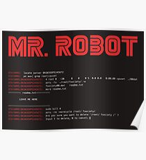 MR ROBOT fsociety00.dat Poster