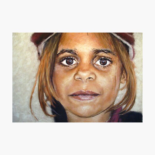 Girl in Cap II Photographic Print