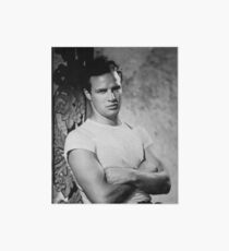 Marlon Brando in Streetcar Named Desire Art Board