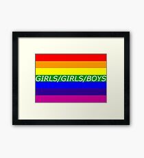 girls/girls/boys Framed Print