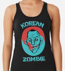 Das koreanische Zombie-Shirt Racerback Tank Top