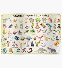 Monster Hunter 3U Babies Poster