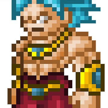 Shallot Super Saiyan Blue Pixel Edition | Sticker