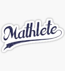 All Star Mathlete Math Athlete Sticker