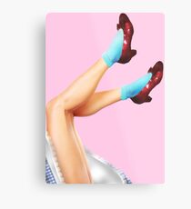 Ruby Pin Up Metal Print