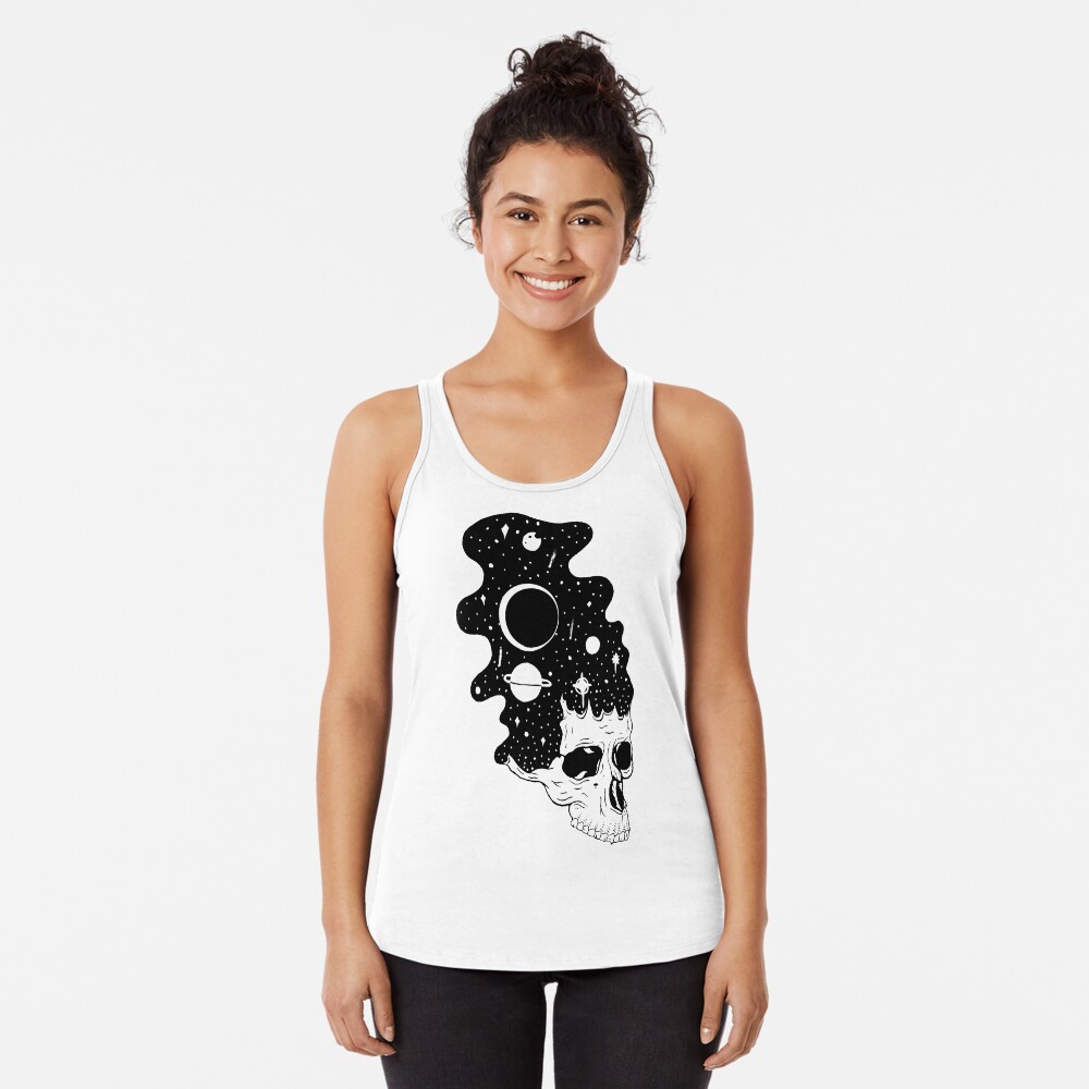Space Brains Racerback Tank Top