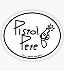 Pistol Pete: Stickers | Redbubble