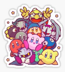 Kirby group Sticker