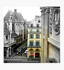 View from Louvre Photographic Print