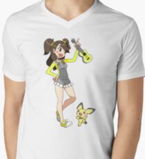 Dodie Clark- Pokemon Trainer Men's V-Neck T-Shirt