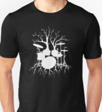 "Live the Beat to the Tempo of Creation" ~ drum art , version1 Unisex T-Shirt