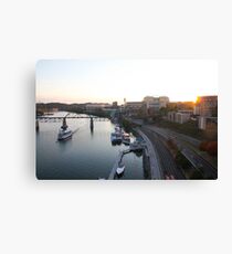 Neyland Sunset Canvas Print