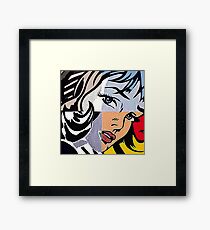 Lichtenstein's Girl Framed Print