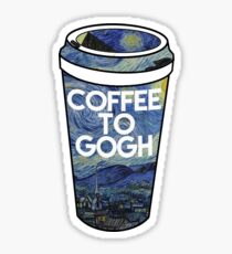 Kaffee zu gogh Sticker