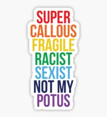 Not My Potus Sticker