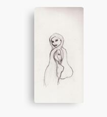 Two Girls Canvas Print
