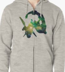 Rayquaza used Dragon Pulse Zipped Hoodie