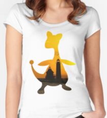 Ampharos used Flash Women's Fitted Scoop T-Shirt
