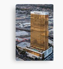 Aerial view of Trump International Hotel Las Vegas, Nevada, USA Canvas Print