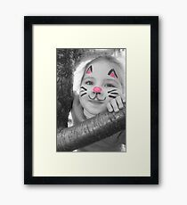 playful Framed Print