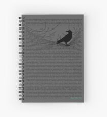 The Raven by Edgar Allan Poe Spiral Notebook
