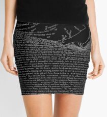 The Raven by Edgar Allan Poe Mini Skirt