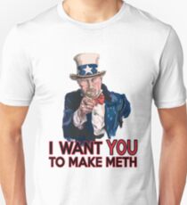 Heisenberg Uncle Sam Unisex T-Shirt