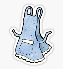 cartoon apron Sticker