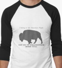 bison cull Men's Baseball ¾ T-Shirt