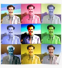 Borat Collage Poster