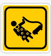 Fishman crossing vacuum -PHISH Sticker