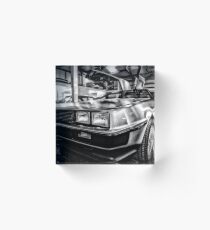 back to the garage Acrylic Block