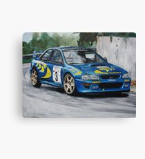 Colin McRae Subaru Impretza Canvas Print