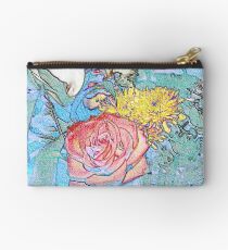 FLOWER MASHUP Zipper Pouch