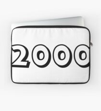 The Year 2000 Laptop Sleeve