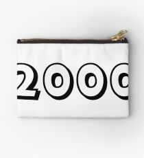 The Year 2000 Studio Pouch