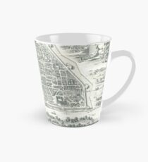 Old Map Of Pavia, Italy Tall Mug