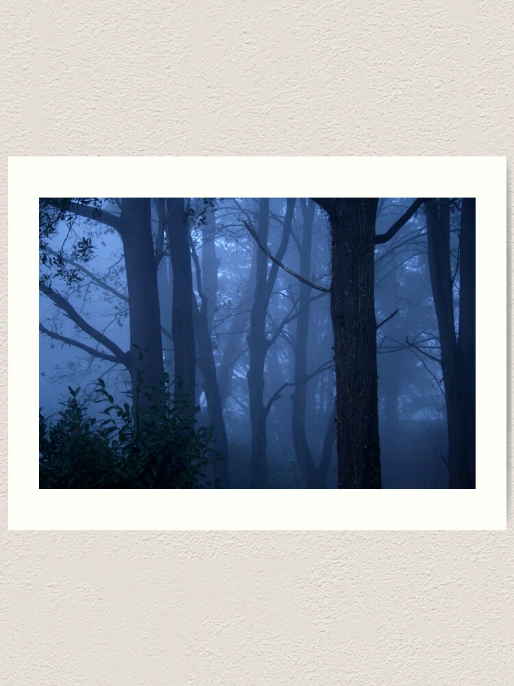 Alternate view of Blue mist Art Print