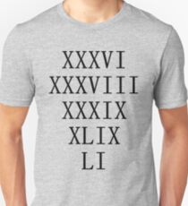 Patriots 5 Titles Unisex T-Shirt