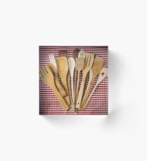 Kitchen utensil Acrylic Block