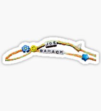Biden and Obama Friendship Bracelets Sticker