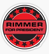Rimmer For President Sticker